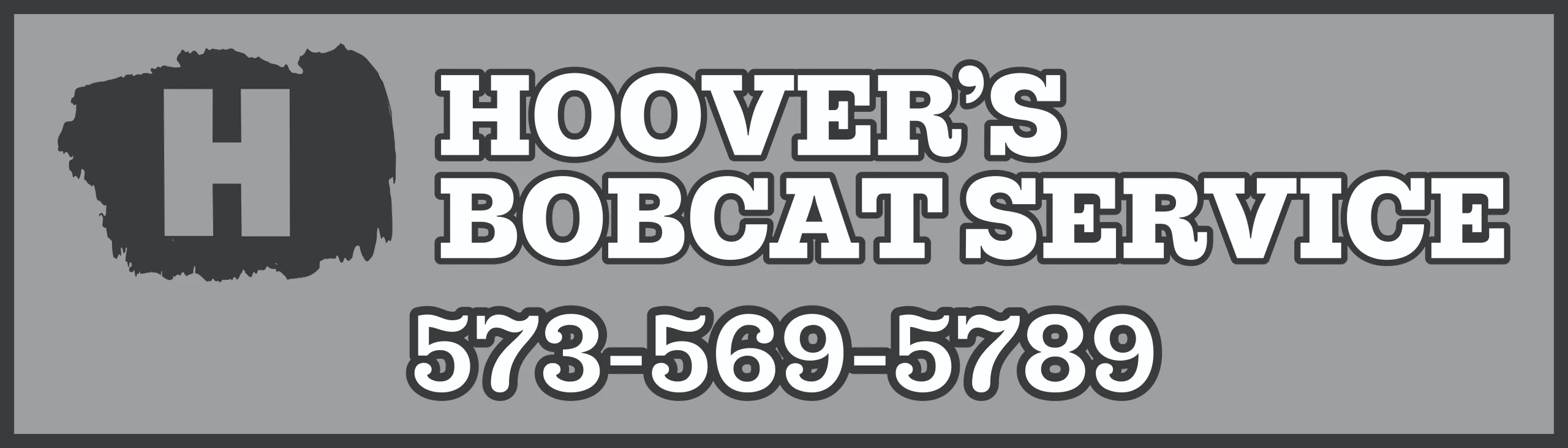 Hoover's Bobcat Service Logo